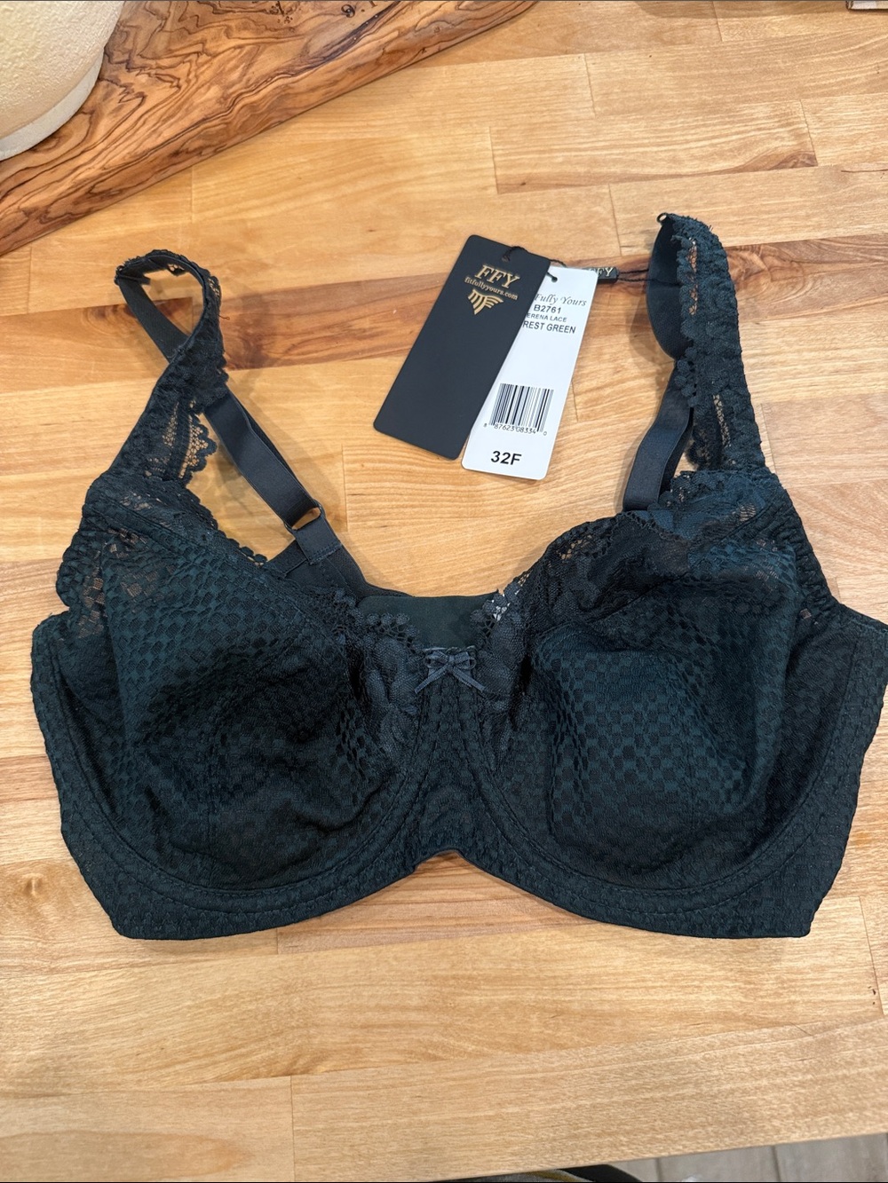 Elegant Fit Fully Yours Serena Lace Supportive Bra 32F